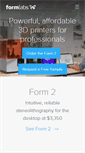 Mobile Screenshot of formlabs.com
